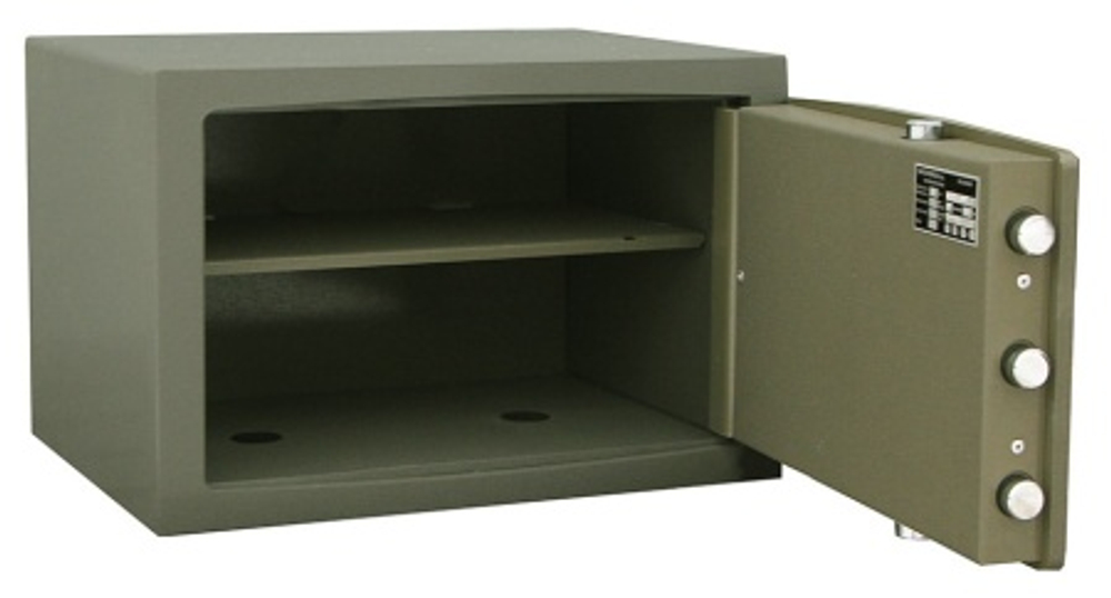 Сейф взломостойкий Safetronics NTR-24ME, электрон. кодовый + мастер ключ, Полка