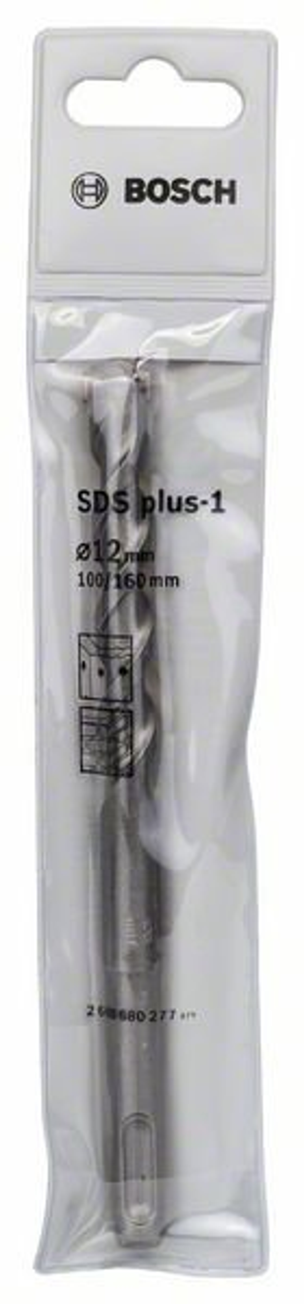 Бур по бетону Bosch SDS-plus 12x100x160 мм 2608680277