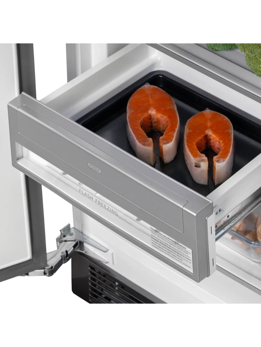 Встраиваемый холодильник Hiberg S-RFQ 800 W