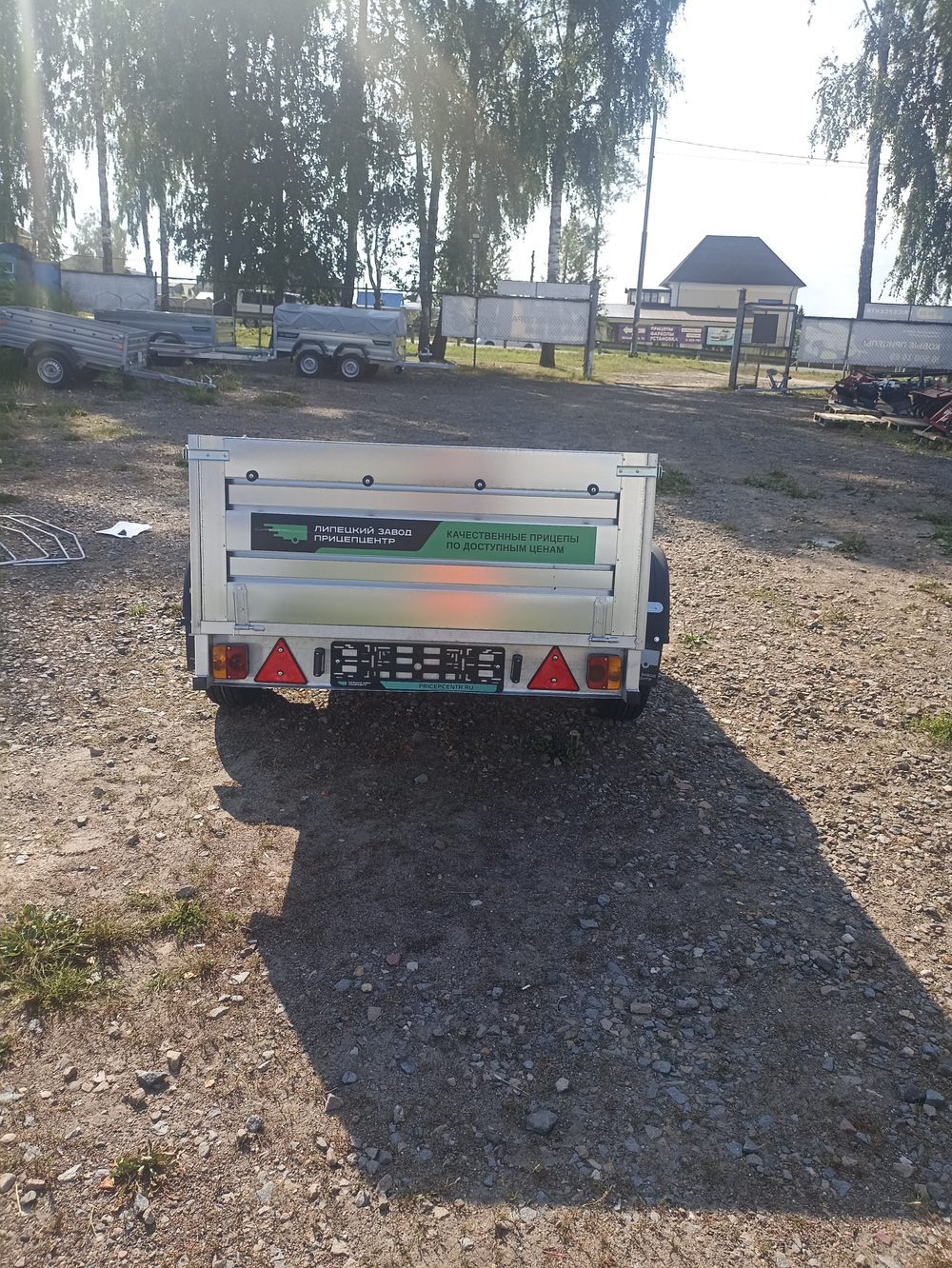 Прицеп Титан 2213 с бортами 50 см.