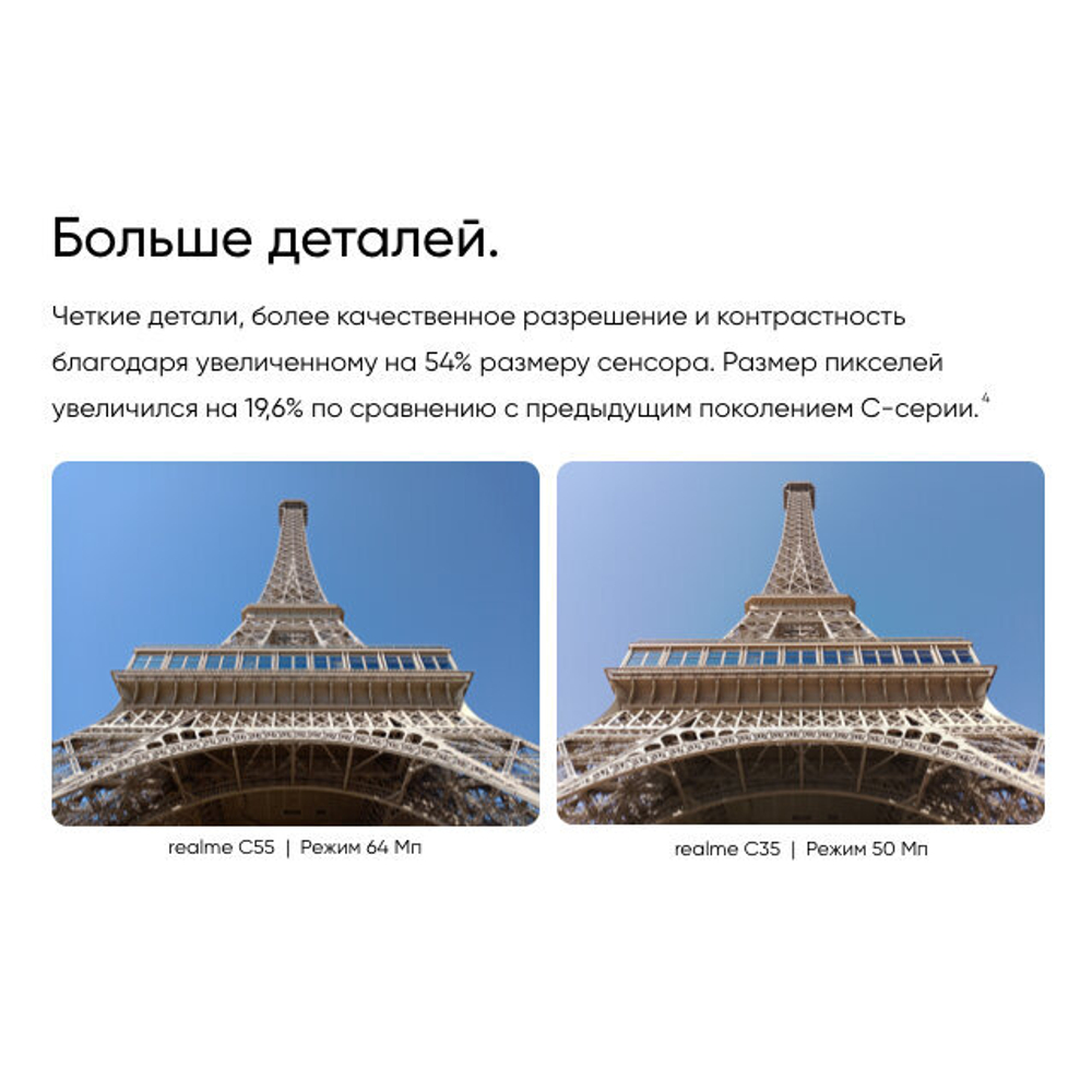 Смартфон realme C55 8/256 ГБ RU, Dual nano SIM, sunshower