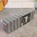 Губка для посуды 10шт 9,5*6,5*3см "Крупнопористая"