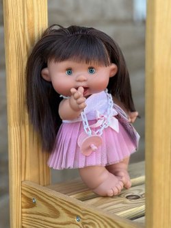 Пупс Nines 26см PEPOTE с закрывающими глазками (N804C3)