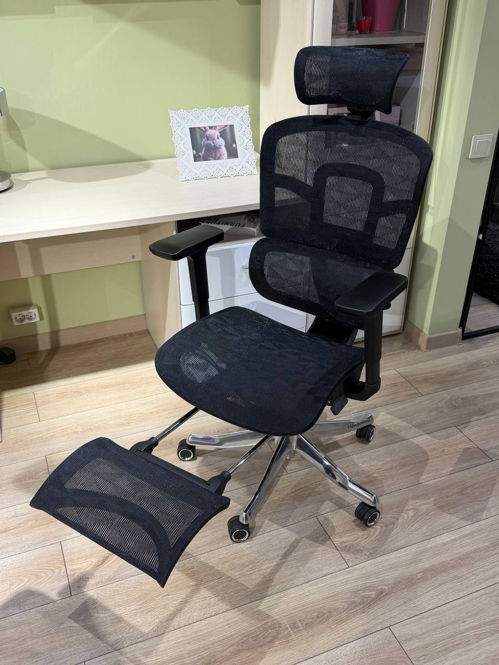 Кресло офисное 2878-1 13 +F109 Black