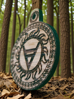 Славянский оберег Символ Велеса. Дуб