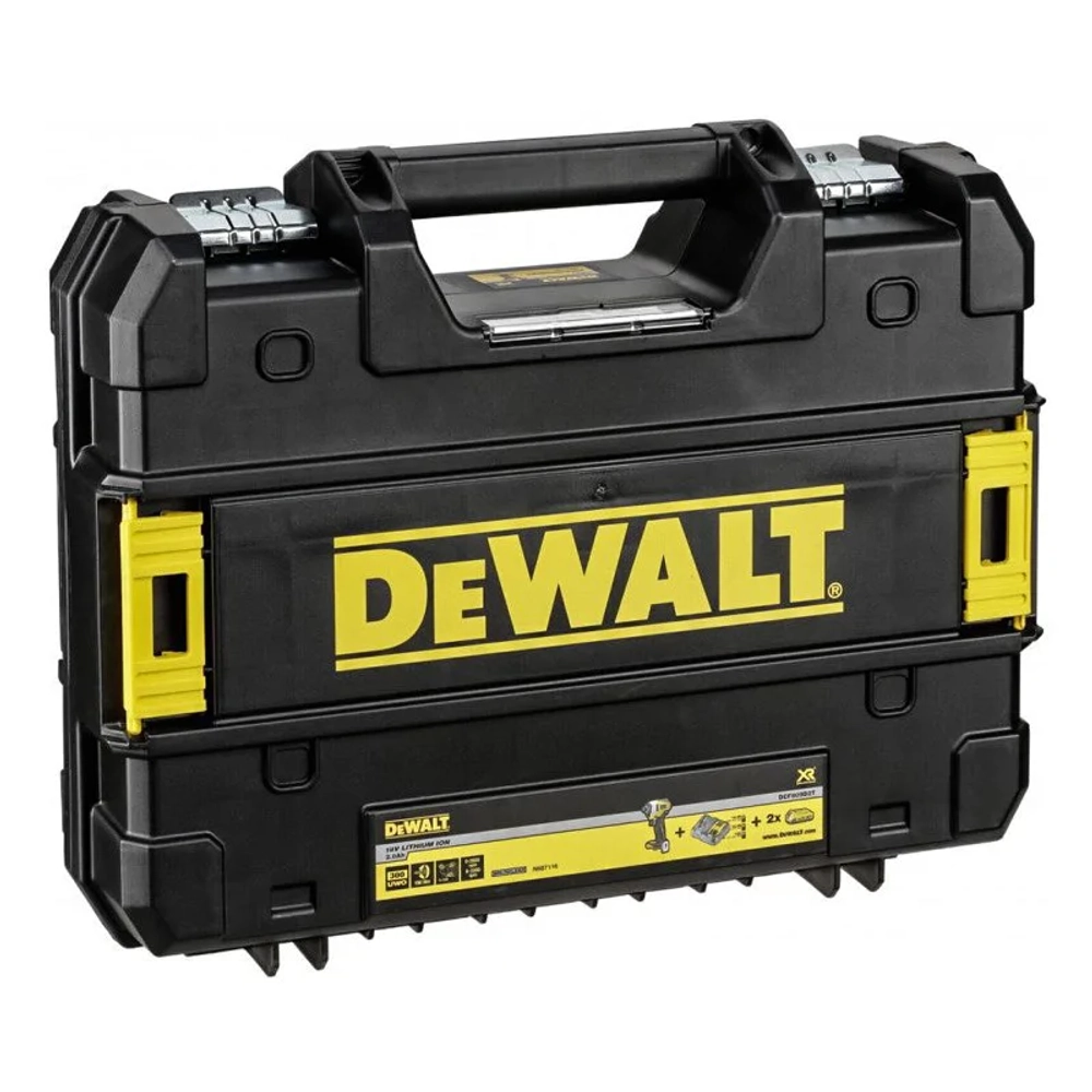 DeWalt DCF809D2T-QW бесщеточный импульсный шуруповерт (2 x 2 Ач, ЗУ)