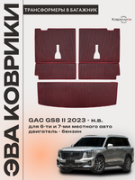 Коврики-трансформеры ЭВА в багажник для GAC GS8 II (23-н.в.)