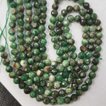 Гранат Цаворит (тсаворит), зеленый гранат, р-р 6.3мм, цена за нить 10 см