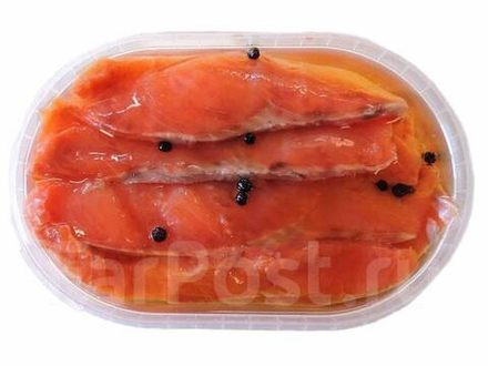 Кета ломтики слабой соли в масле 500 г.