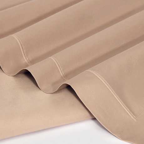 Постельное белье 2 спальное евро Сlaire&Caroll Vire бежевое