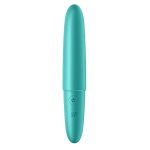 Бирюзовый мини-вибратор 13см Satisfyer Ultra Power Bullet 6