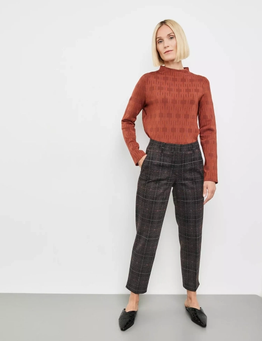 Брюки в клетку