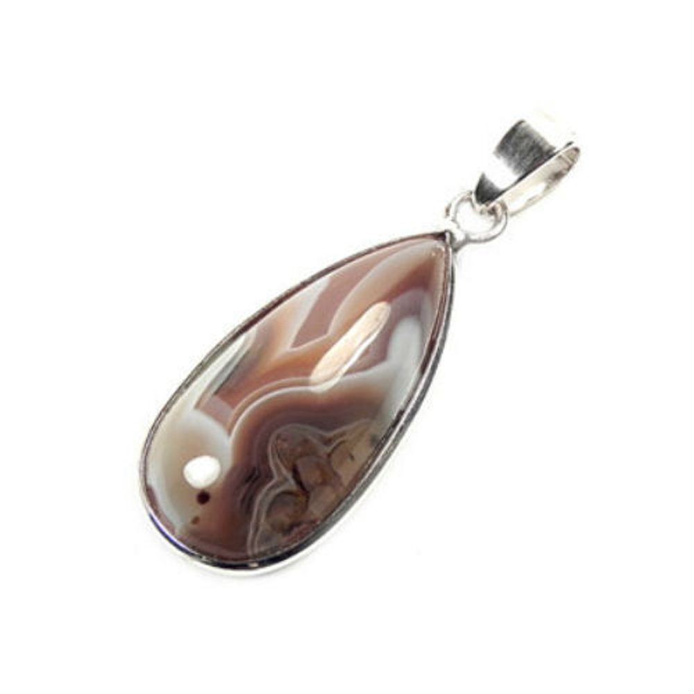 Кулон "Иллюзия" агат бразильский асс.