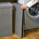 Корзина для белья с тремя съёмными мешками