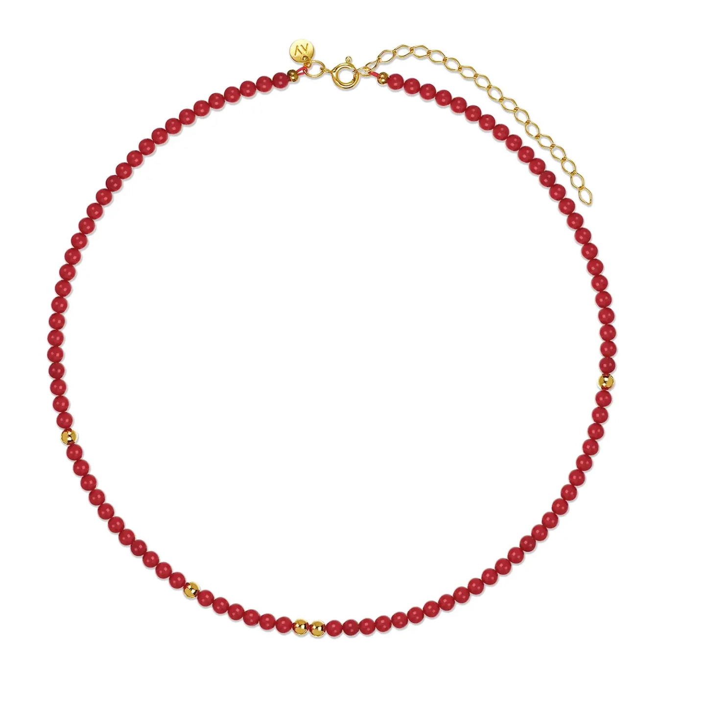 Колье Chilli, позолота