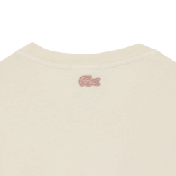 Теннисная футболка Lacoste Roland-Garros Edition Clay Court - ecru