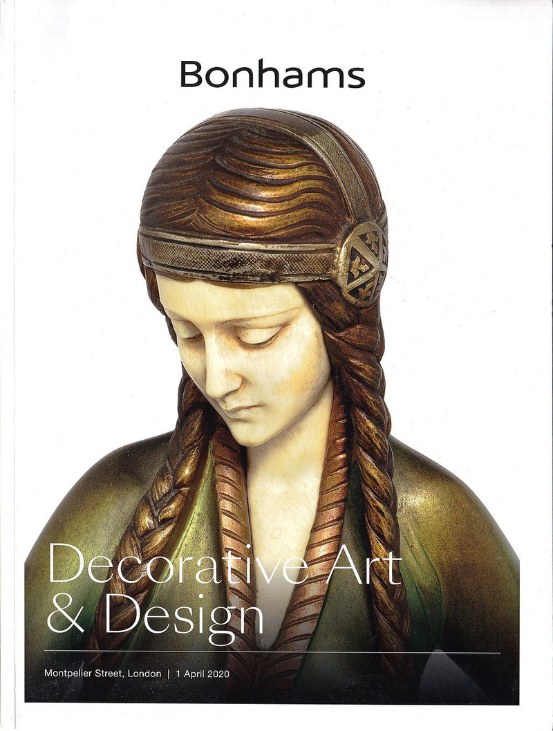 Каталог аукциона Bonhams, Лондон, Декоративно-прикладное искусство и предметы дизайна от 1 апреля 2020 года