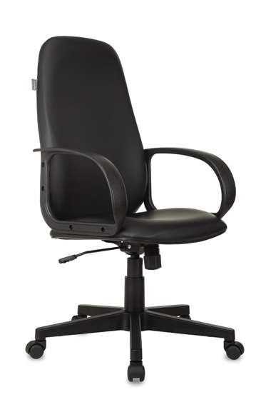 Кресло руководителя Бюрократ CH-808AXSN черный Or-16 эко.кожа крестов. пластик