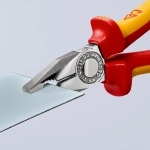 Плоскогубцы комбинированные хромированные 180 мм Knipex 03 06 180