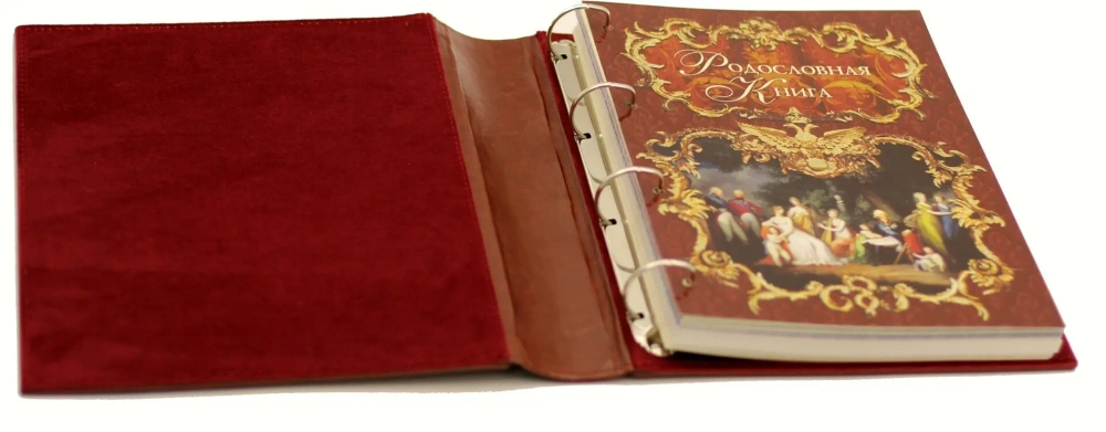 Подарочная родословная книга "Рыцарская", искусственная кожа