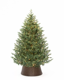 Искусственная елка Торжественная 210 см., 450 мульти/теплых белых Led ламп (2в1), 100% литая хвоя, ЕлкиТорг (186210)