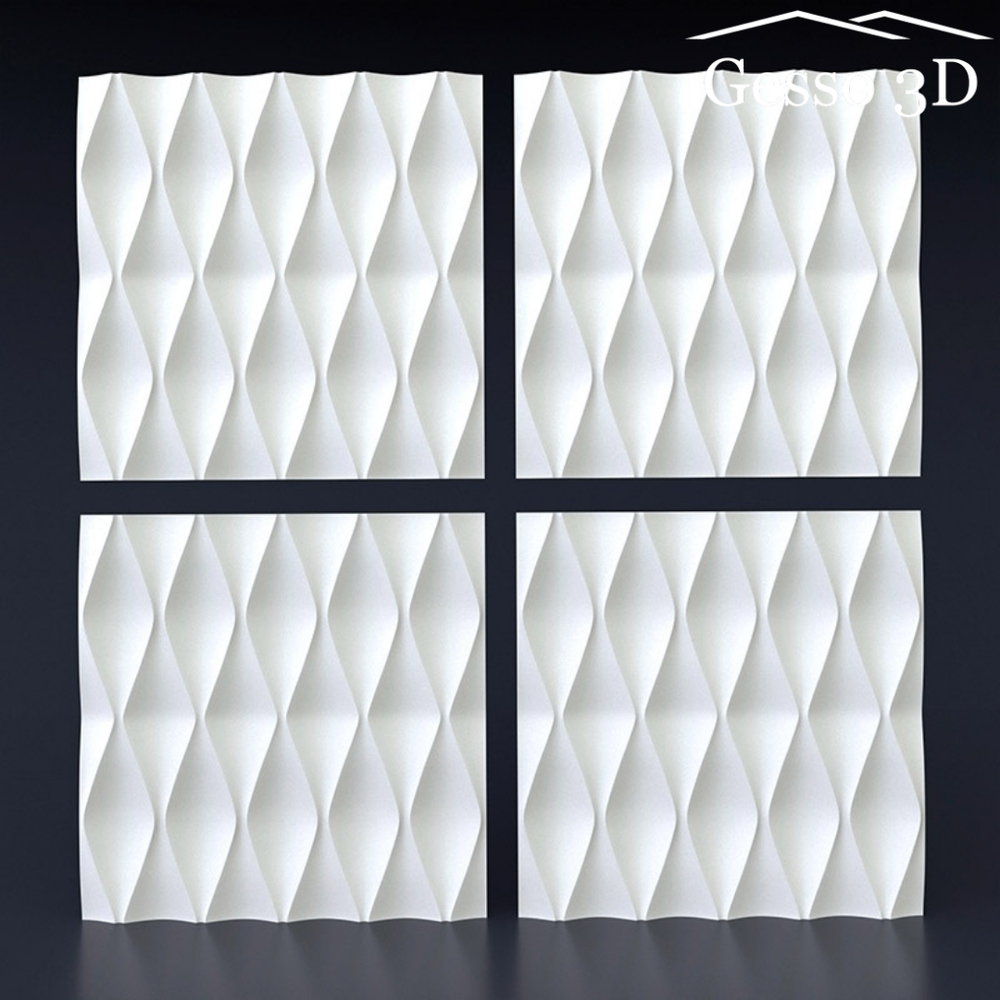 Гипсовая 3D панель Глобула