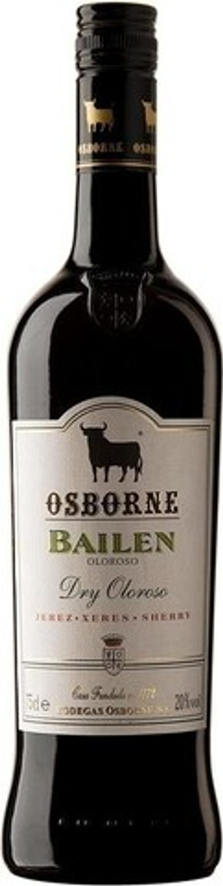 Херес Osborne Bailen Dry Oloroso, 0,75 л.