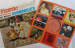 Винтажная виниловая пластинка Jerry Murads Harmonicats Fiesta! (Netherlands 1962)