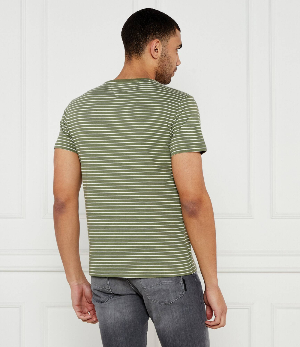 Футболка Tommy Jeans - зеленый(DM0DM20377)