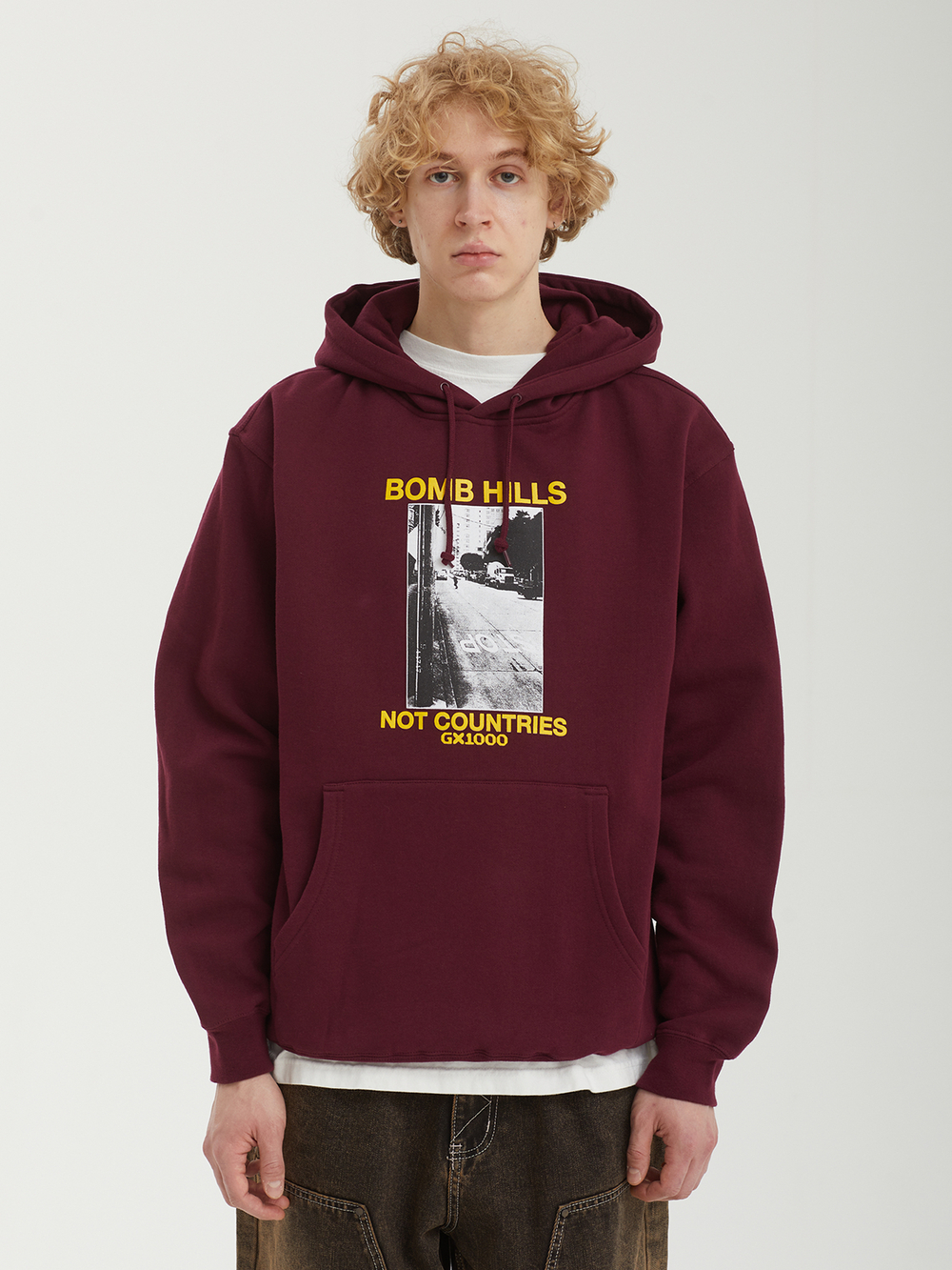 Мужская Толстовка Bomb Hills Not Countries