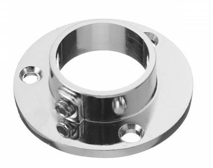 Фланец для трубы хром 50мм (100)