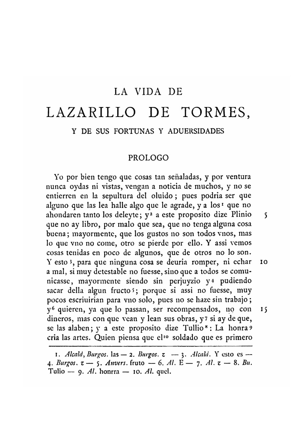 La Vida De Lazarillo De Tormes: Y De Sus Fortunas Y Adversidades (Spanish Edition) | Raymond Foulché-Delbosc