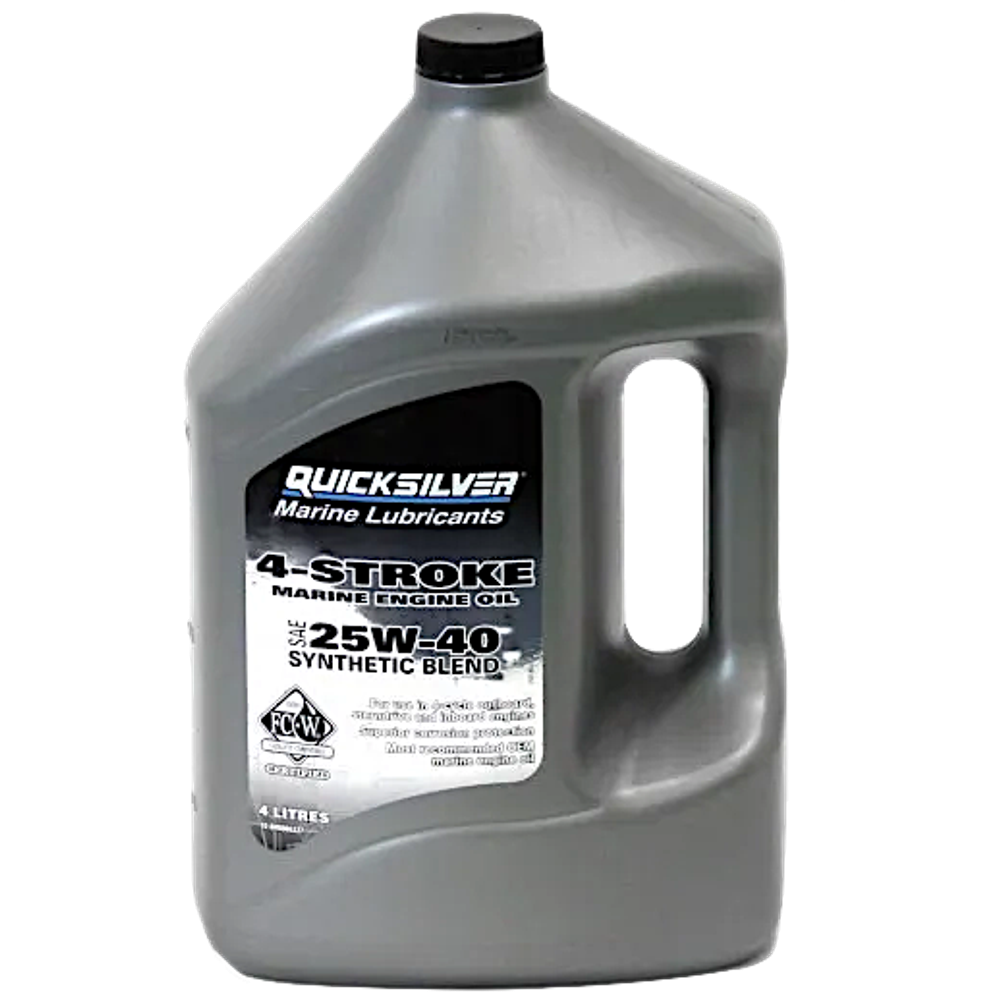 Масло мотор. 4T Quicksilver Verado 4л 8M0086227