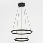 Citilux Дуэт CL719641 LED Люстра подвесная с пультом Чёрная