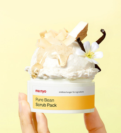 Manyo Pure Bean Scrub Pack очищающая скраб-маска с соевыми бобами