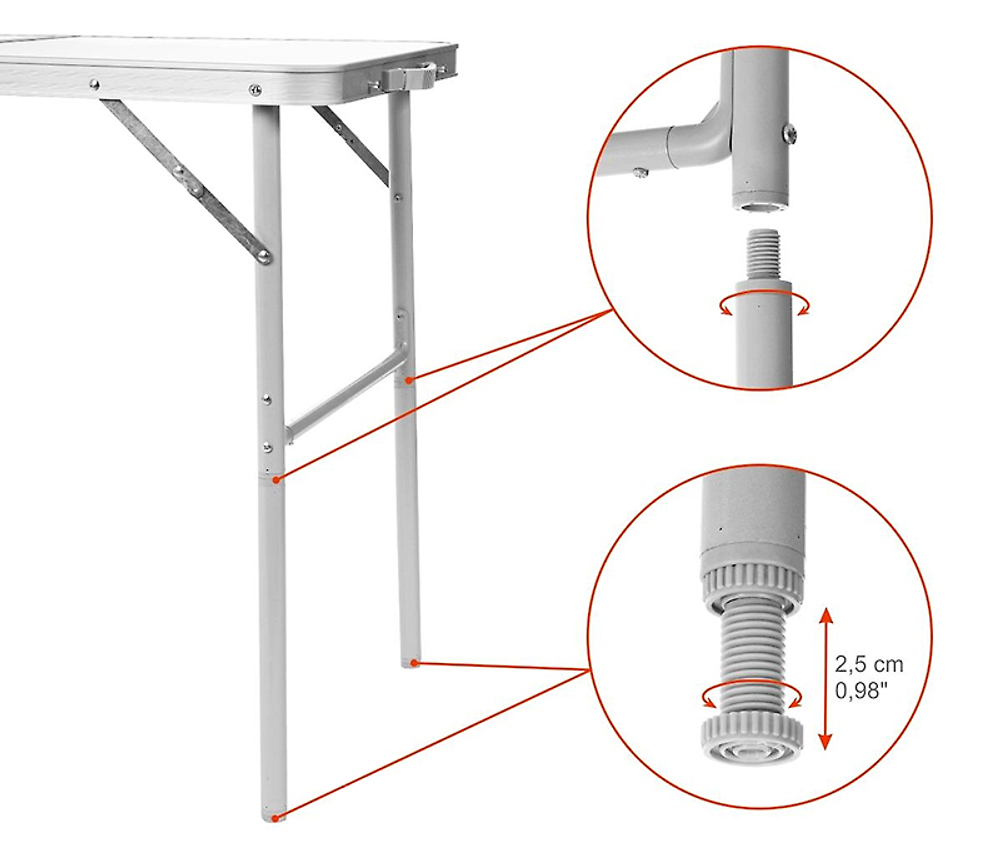 Стол складной Nisus (N-FT-435A)