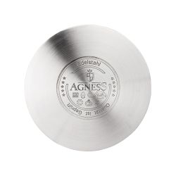 ЧАЙНИК AGNESS СО СВИСТКОМ, 3,0 Л И СКЛАДЫВАЮЩЕЙСЯ РУЧКОЙ