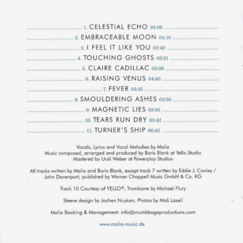 Malia & Boris Blank / Convergence (CD)