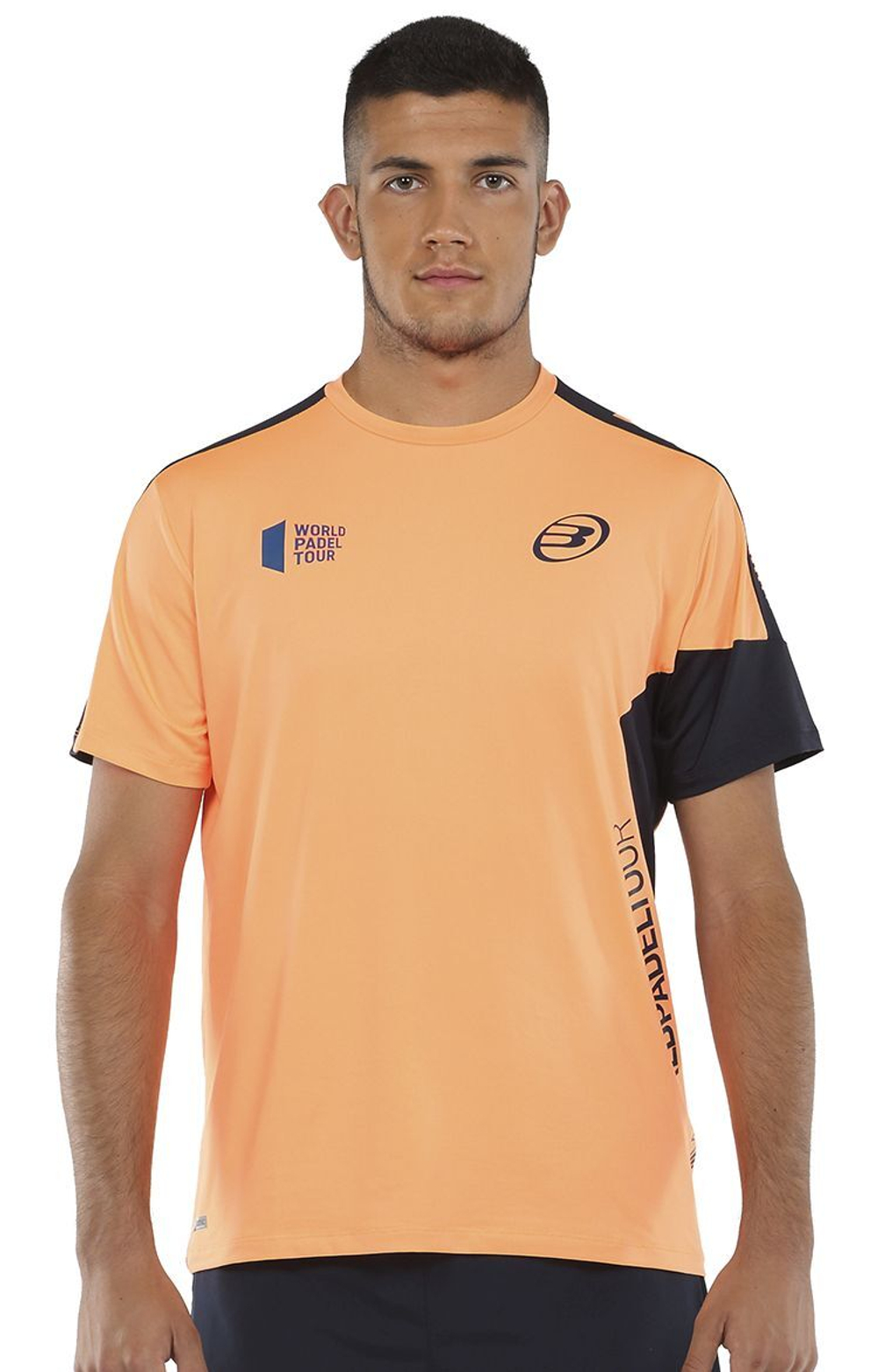 Мужская теннисная футболка Bullpadel Viani T-Shirt Man - naranja fluor