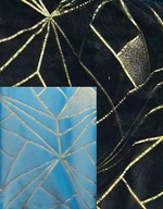 Плед 180*200см «LuxGeometry», цвет графит, микрофлис