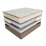 Матрас BuyGold, 30 см, жесткость средняя, независимые пружины