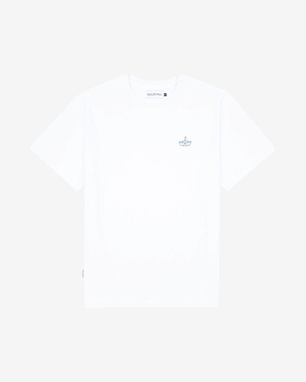 Футболка Sailor Paul Boat Logo Tee White/blue