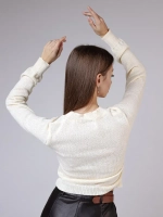 Джемпер укороченный с узлом