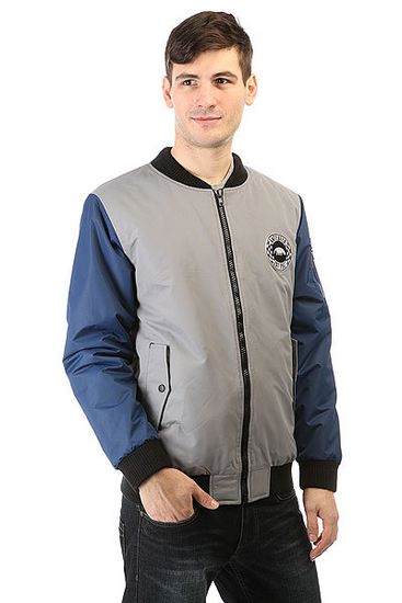 Куртка ANTEATER Bomber Lux-combo-grey