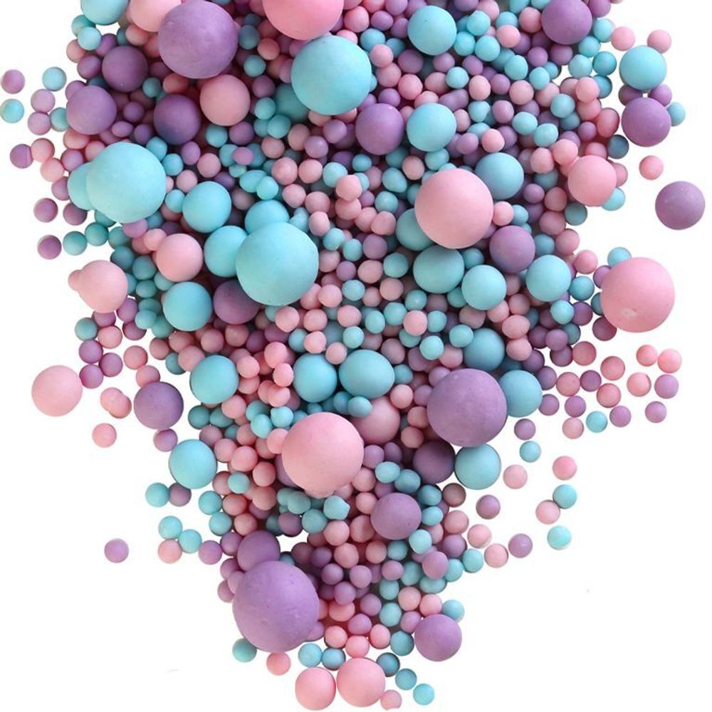 Драже зерновое в кондитерской глазури (298М, Голубое, сиреневое, розовое) 1,5 кг