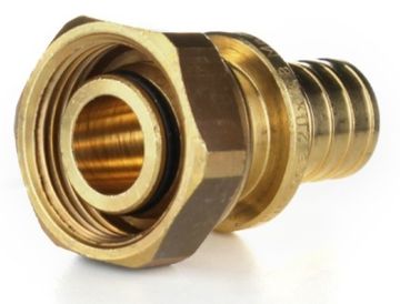 Переходник Elsen 16x3/4" «Евроконус» с накидной гайкой латунь (EFA13.16-34BEK)