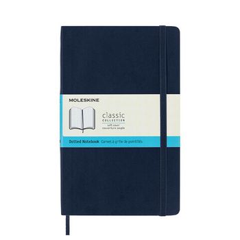Блокнот Moleskine Classic Soft Large 130х210 мм 192 стр пунктир мягкая обложка (QP619B20)