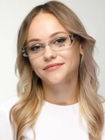 Прозрачная оправа для очков с диоптрией