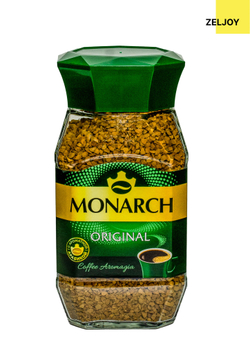 Кофе растворимый, Якобс Монарх 95 гр. (ст,б)