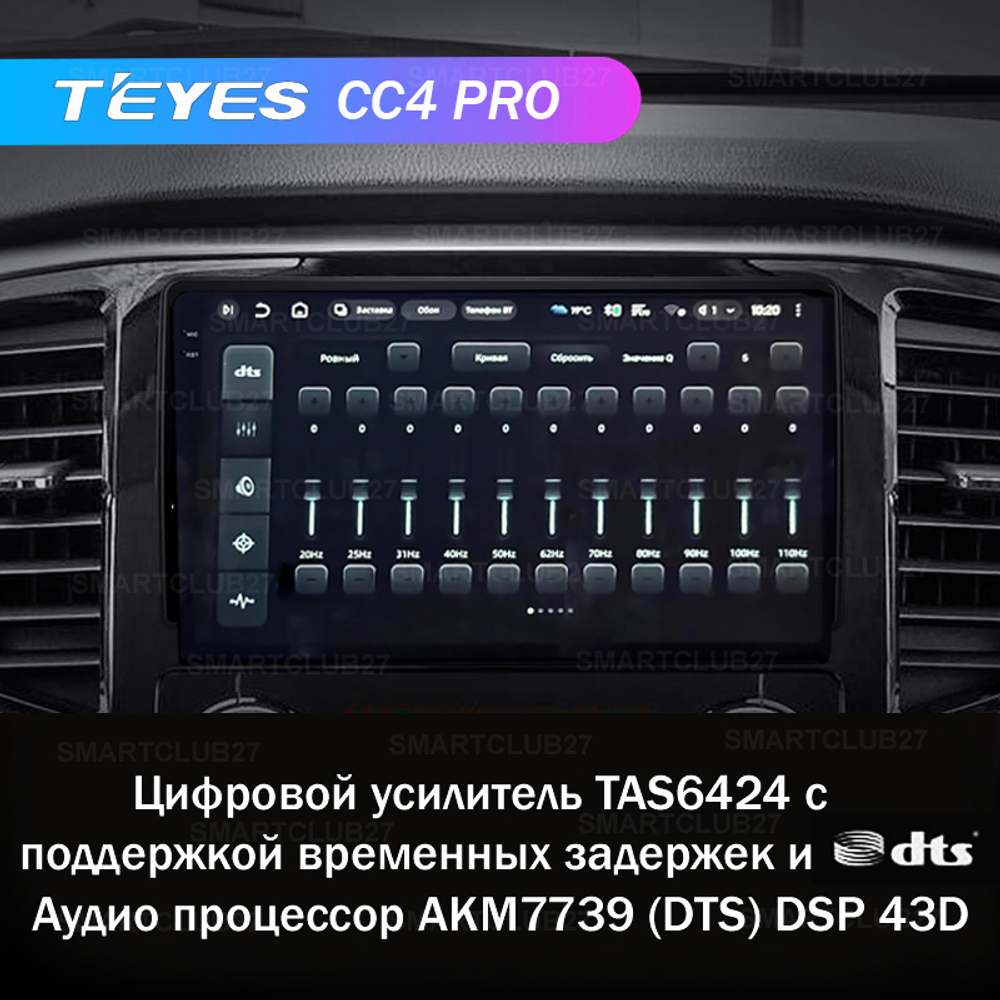 Teyes CC4 Pro 9" для Mitsubishi L200 5 2018-2020